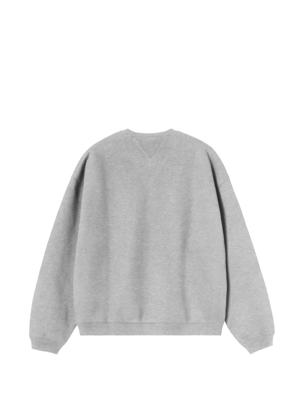 Carhartt WIP Ebbert logo-embroidered ribbed-trim sweatshirt Grijs