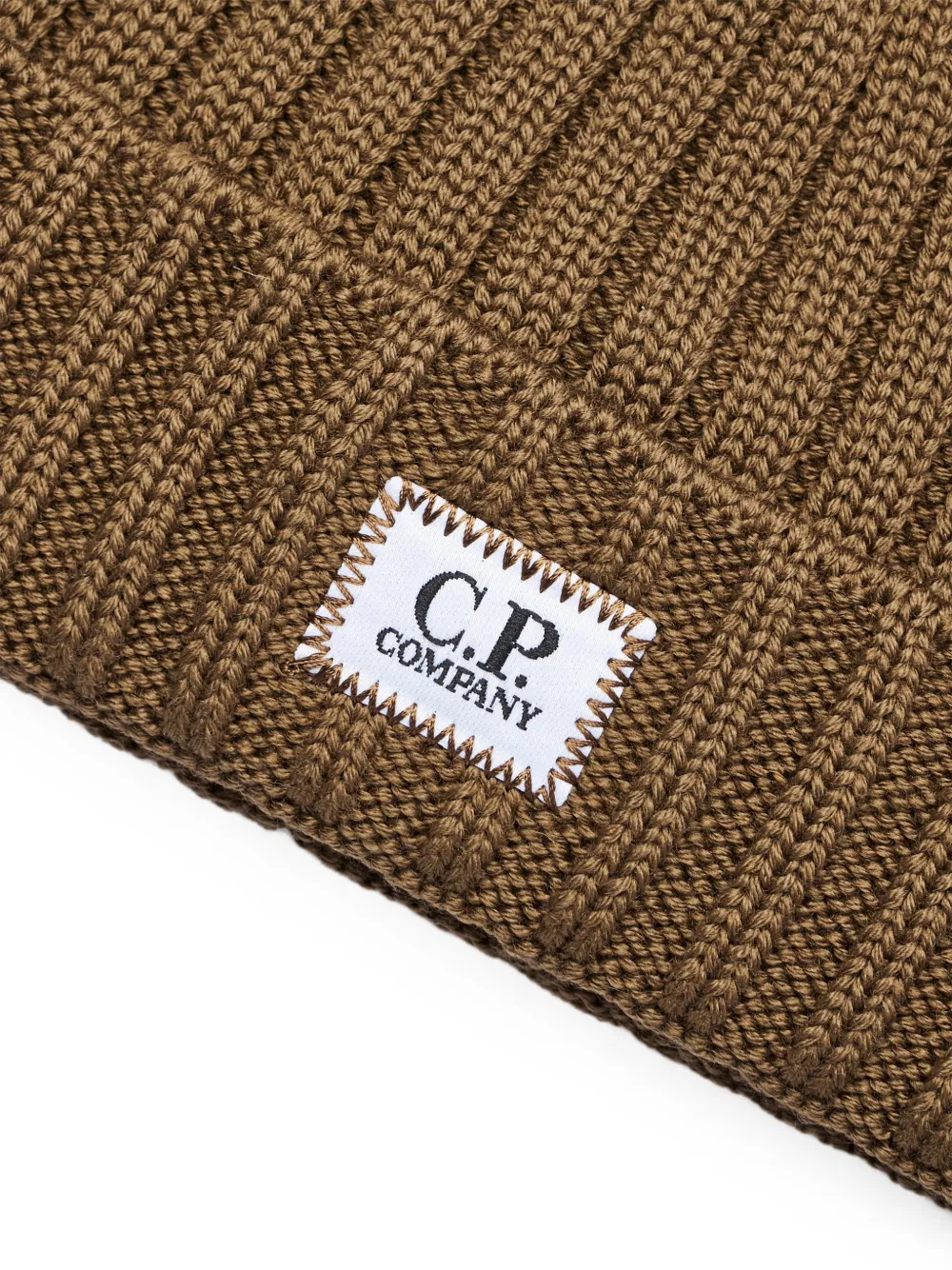 C.P. Company Ribgebreide muts Bruin