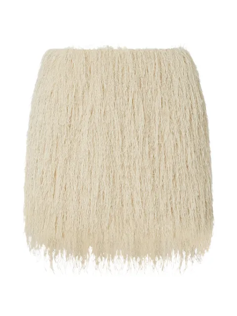 LIU JO fringe mini skirt