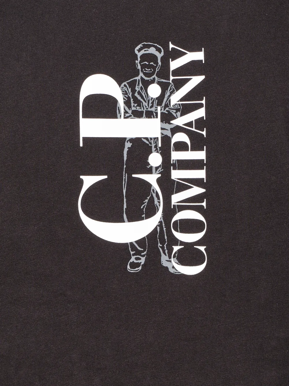 C.P. Company T-shirt met logoprint Zwart