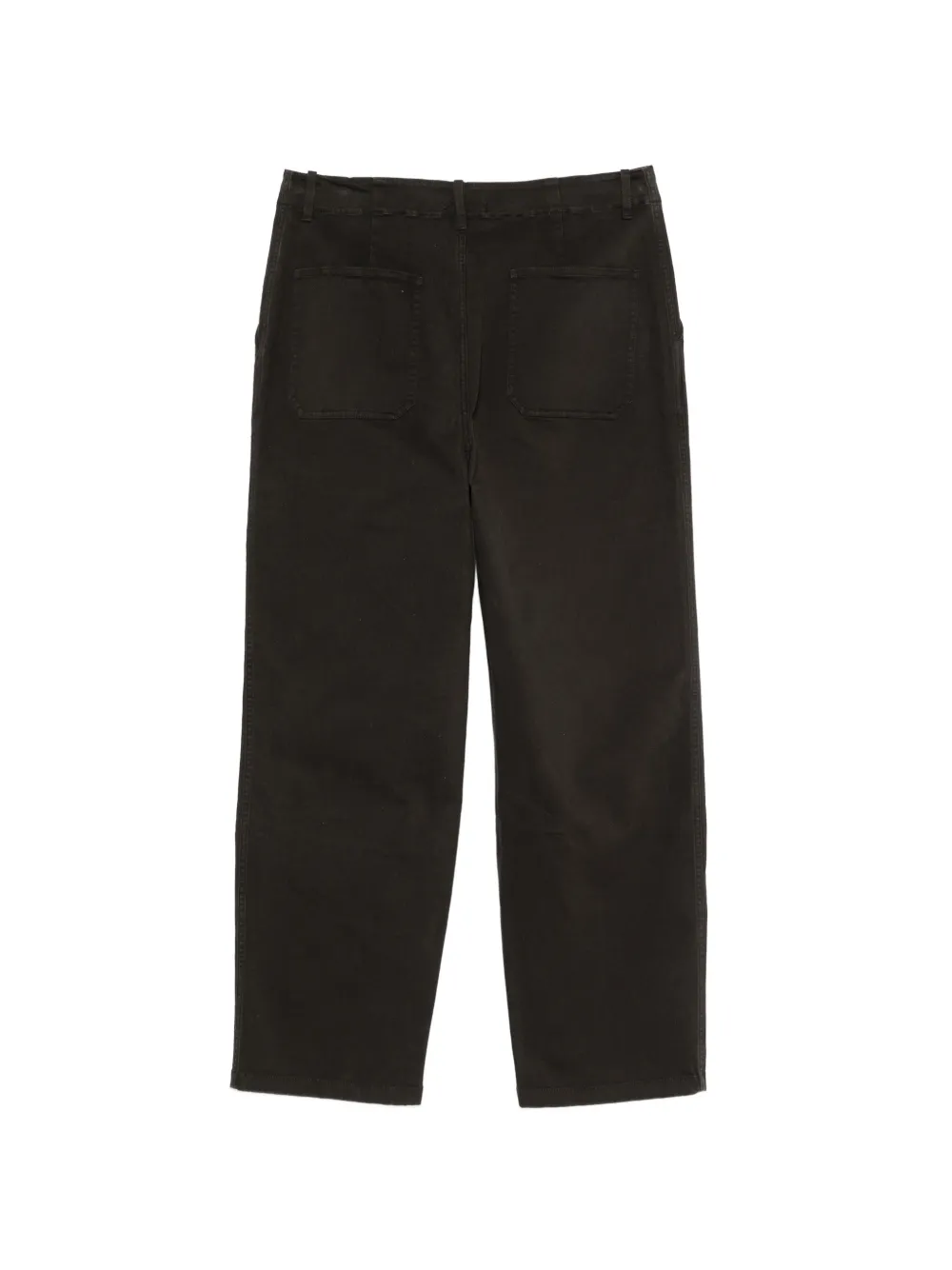 FRAME Straight broek Zwart