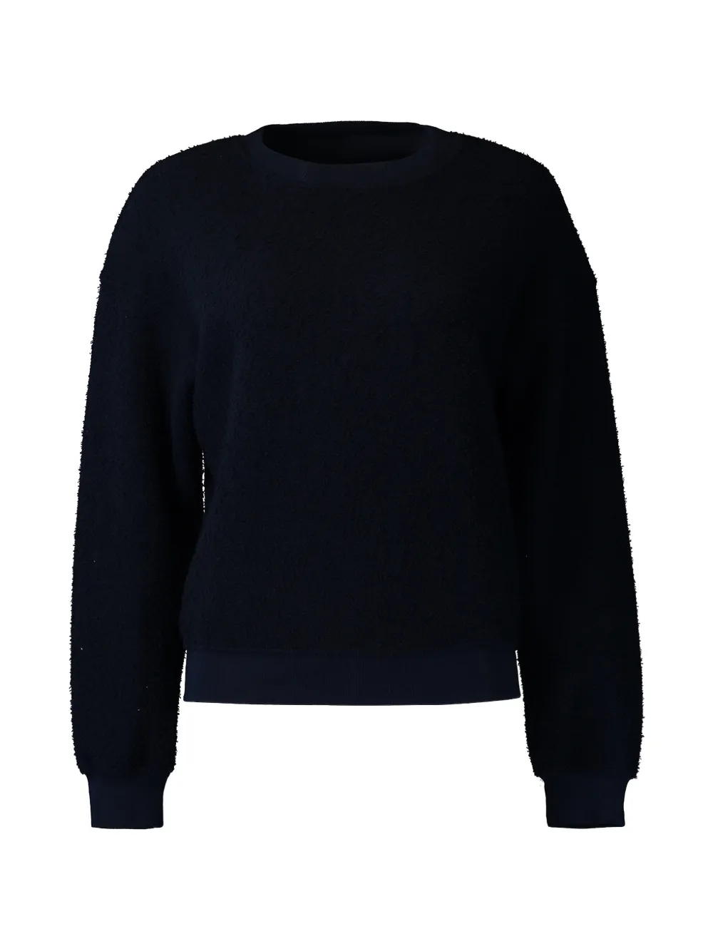 The Lady And The Sailor crew-neck bouclé sweater - Blu