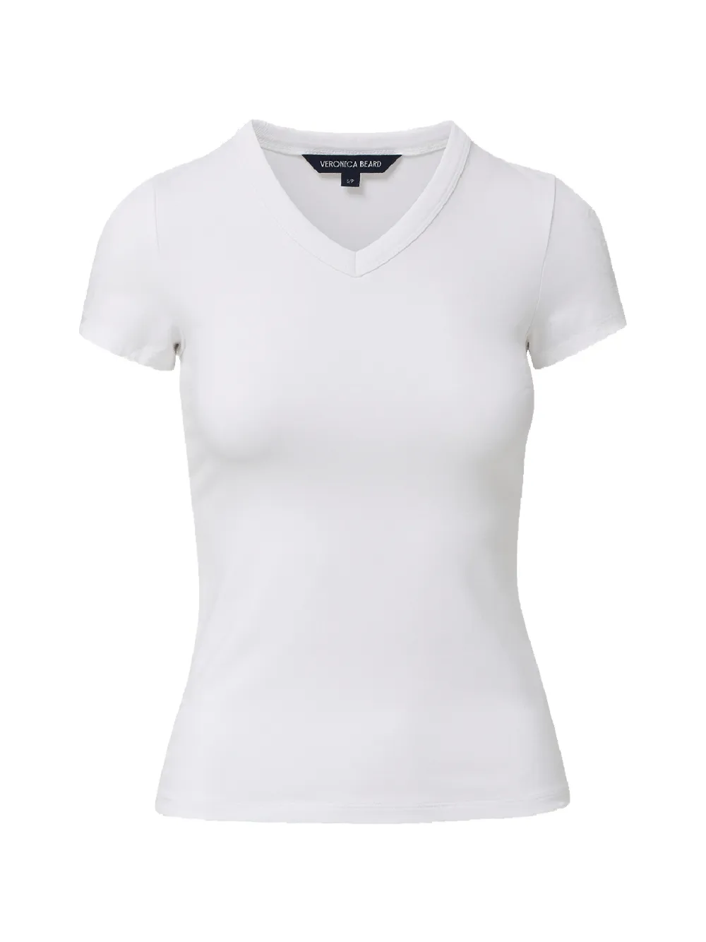 Veronica Beard Devin V-neck T-shirt - Bianco