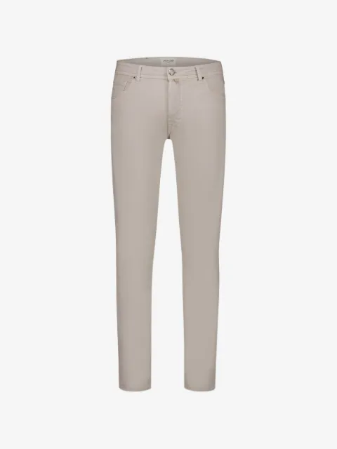 Jacob Cohën logo-plaque slim-fit trousers