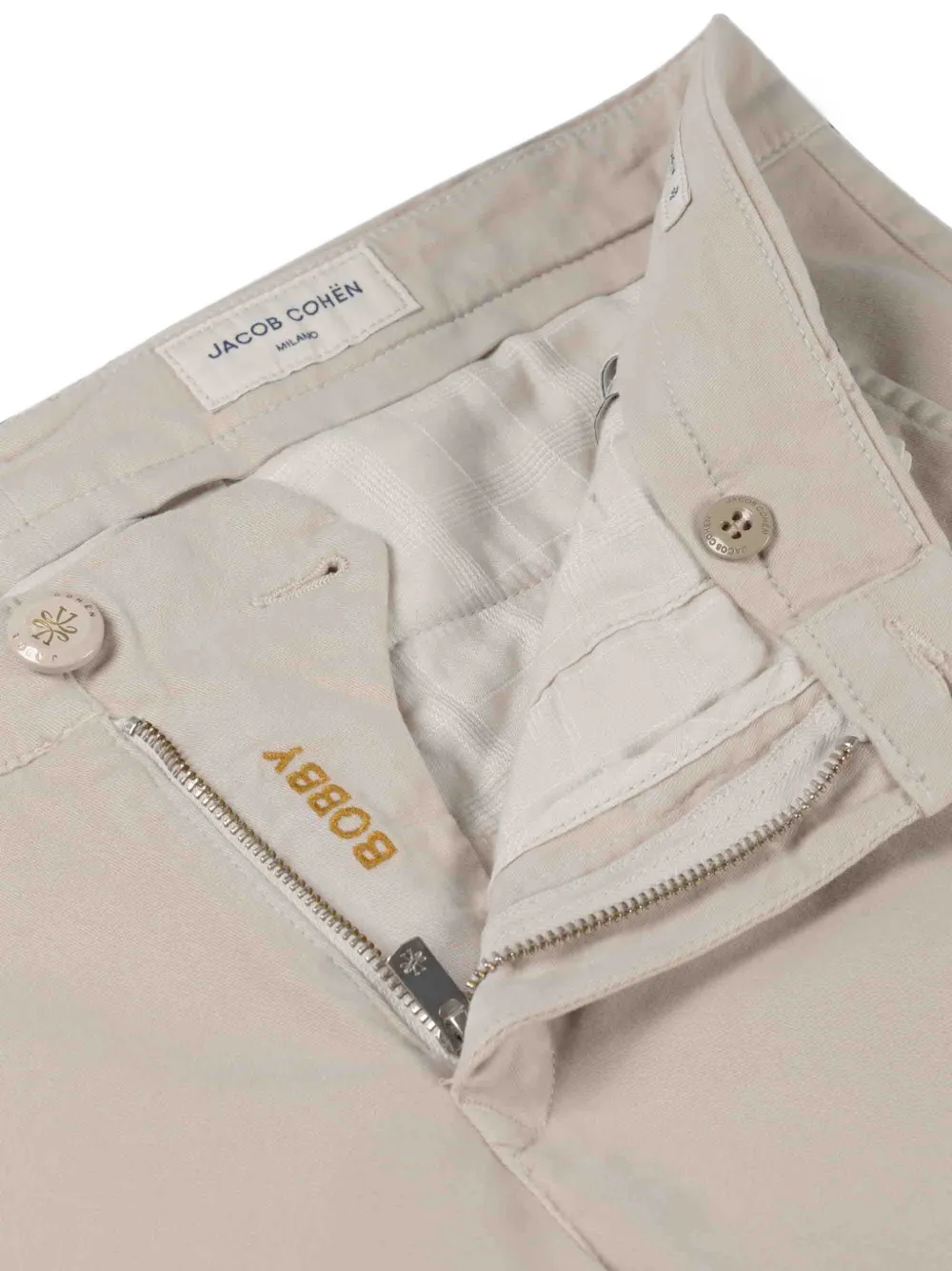 Jacob Cohën Straight broek Beige