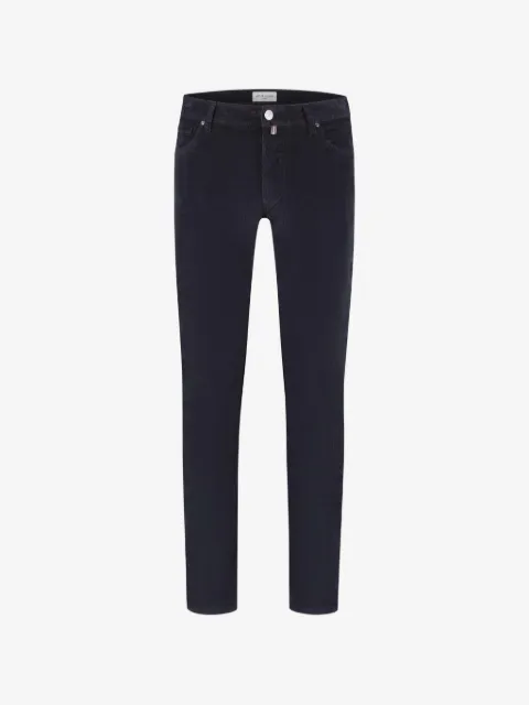 Jacob Cohën Calça slim de veludo cotelê