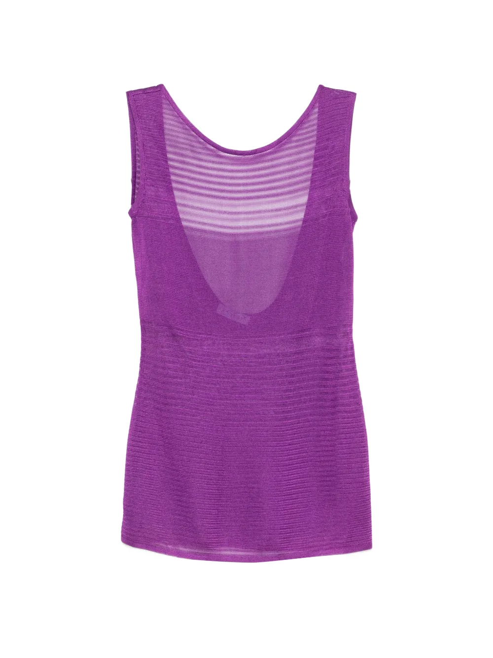 Celine Pre-Owned 2000s scoop-neck sleeveless top - Violett