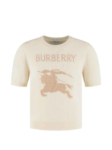 Burberry Kids suéter con motivo Equestrian Knight Design
