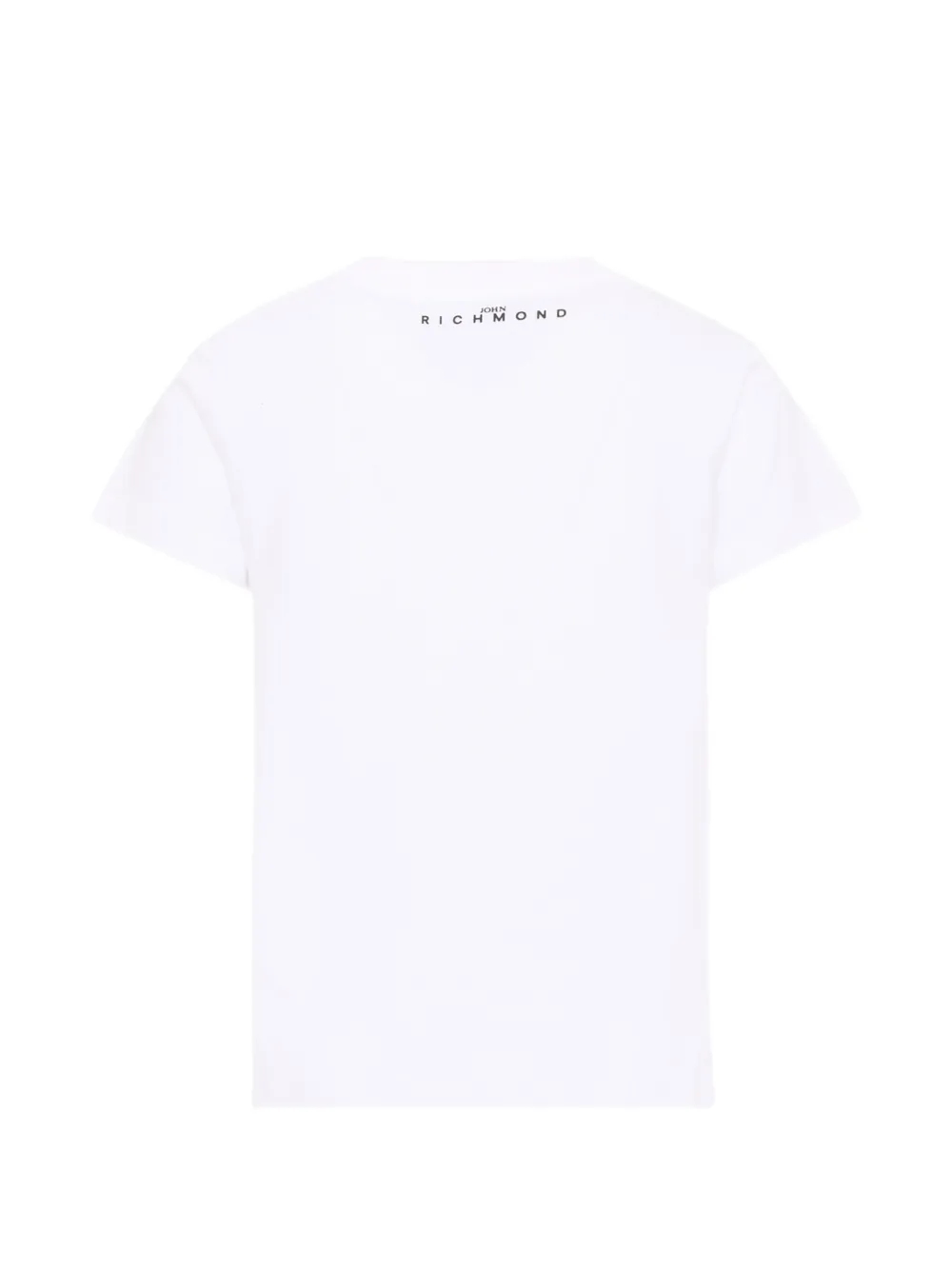 John Richmond Junior T-shirt met logoprint Wit