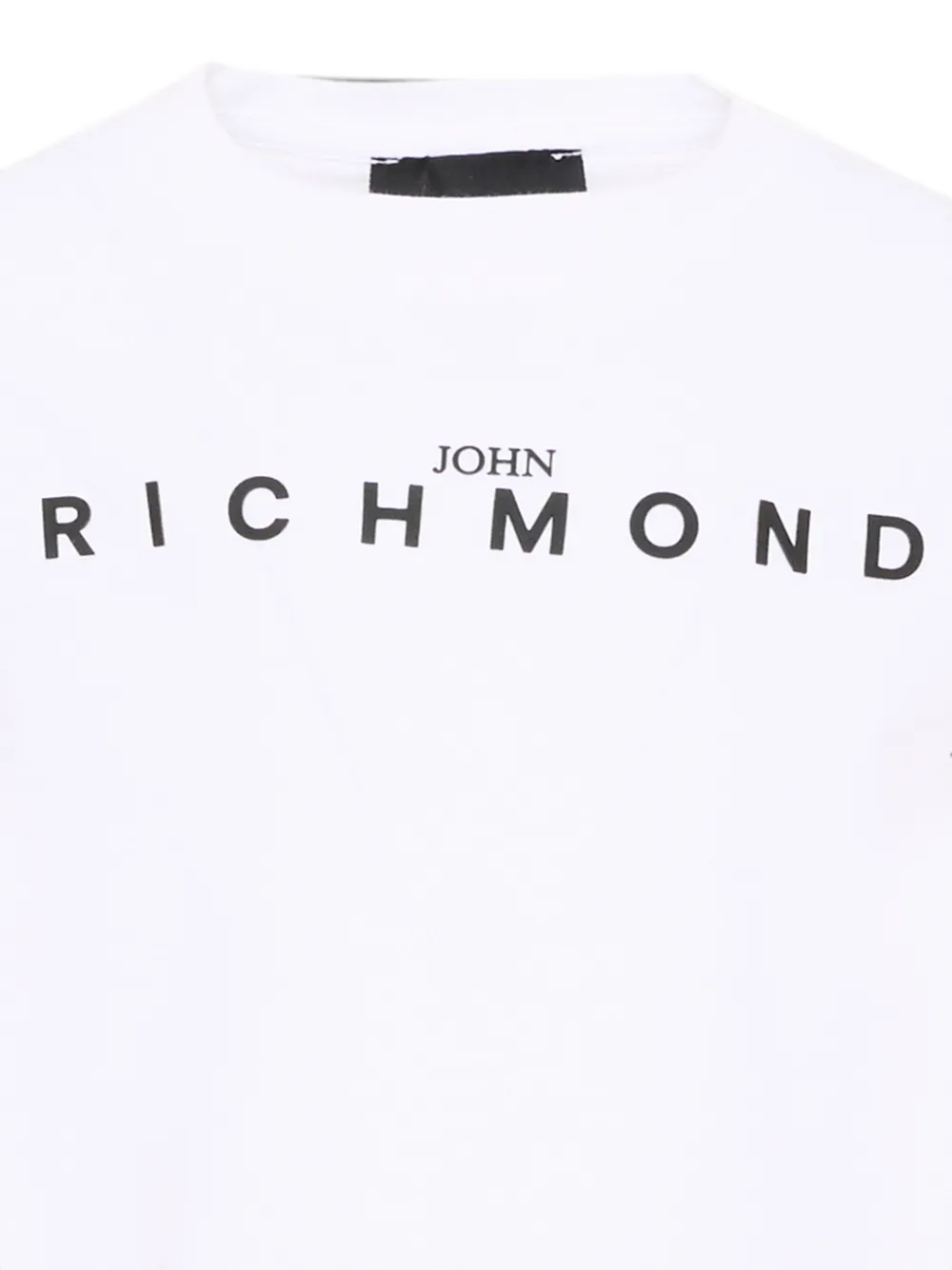 John Richmond Junior T-shirt met logoprint Wit