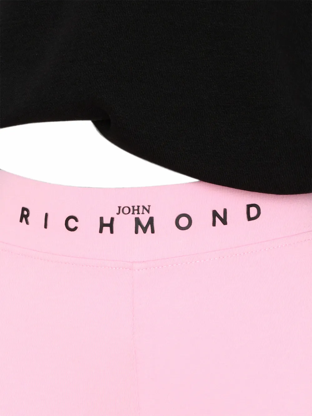 John Richmond Junior Trainingspak met logoprint Zwart