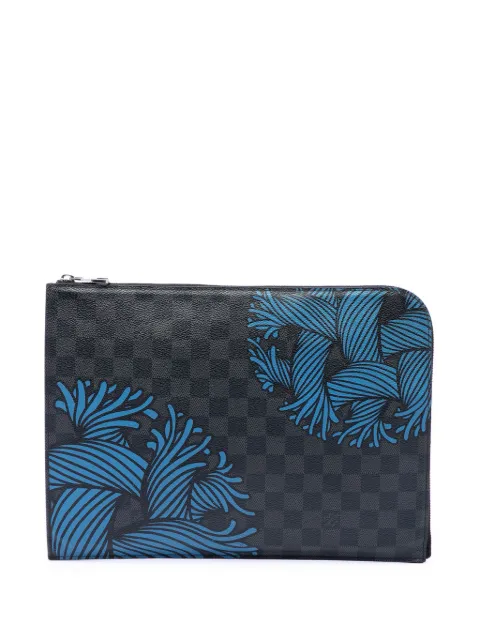 Louis Vuitton Pre-Owned 2016 Christopher Nemeth Damier Graphite Pochette Jour GM clutch bag