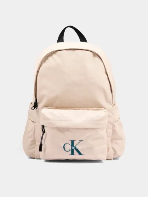 Calvin Klein Kids logo-embroidered pocket backpack