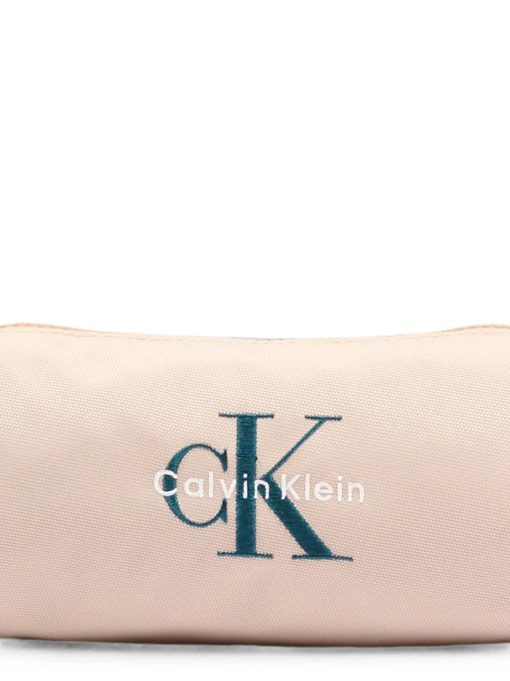 Calvin Klein Kids Etui met geborduurd logo Beige