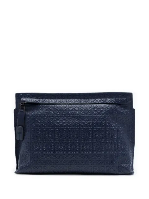 Loewe Pre-Owned bolso de mano Repeat T de piel con motivo Anagram en relieve 2016