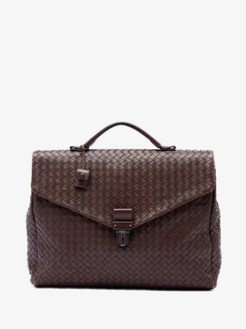 Bottega Veneta Pre-Owned 2012-2026 Nappa Intrecciato Briefcase business bag