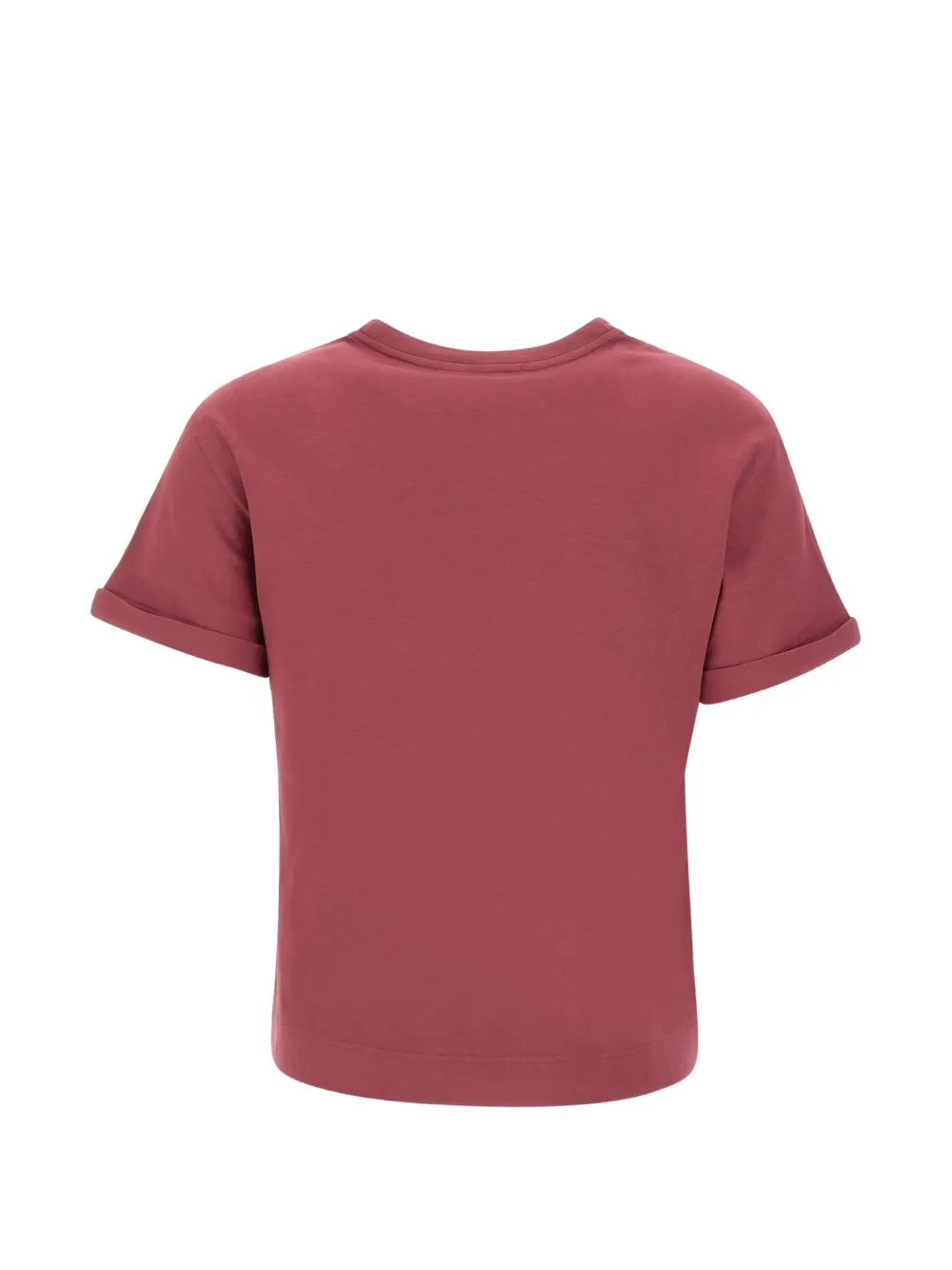 Gran Sasso T-shirt met omgeslagen pijpen Roze