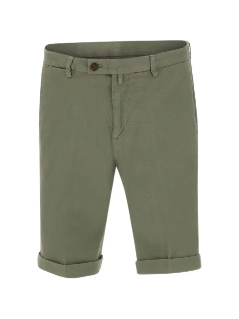 Briglia 1949 honeycomb-texture turn-up shorts