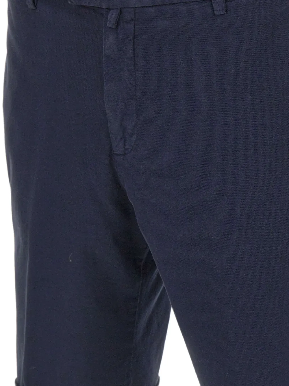 Briglia 1949 Shorts met honingraat-textuur en omgeslagen pijpen Blauw