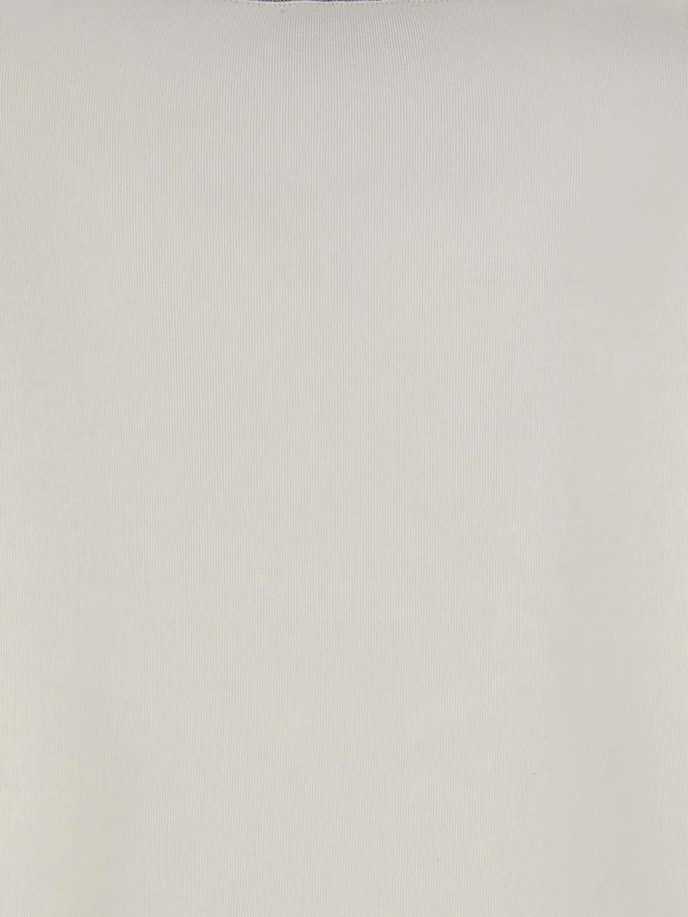 Gran Sasso Geribbelde trui met V-hals Beige