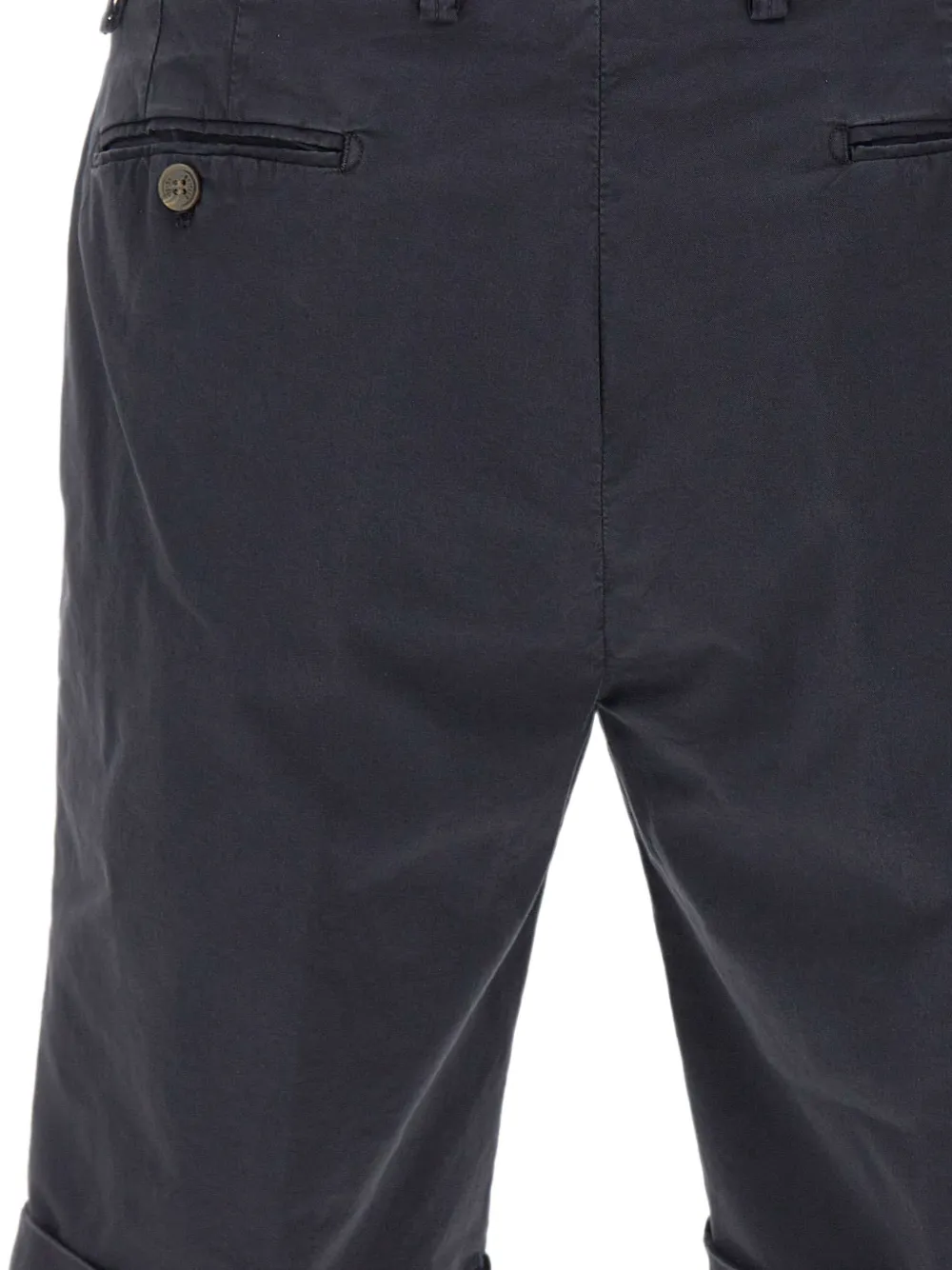 Briglia 1949 Shorts met omgeslagen pijpen Grijs