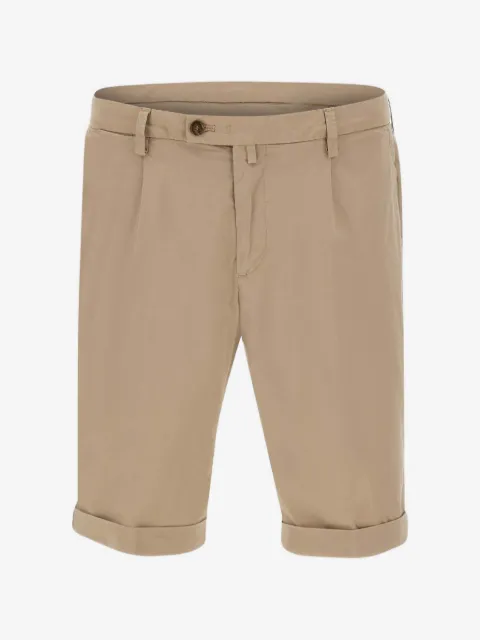 Briglia 1949 pleated turn-up shorts