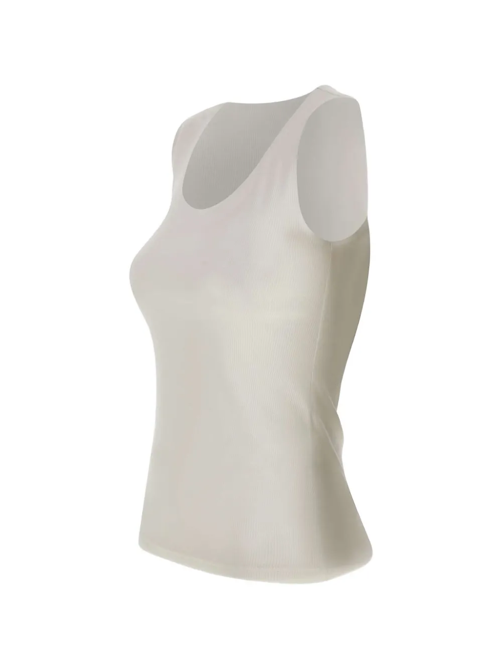 Gran Sasso ribbed-knit tank top - Bianco