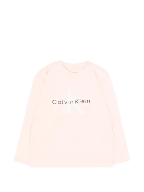 Calvin Klein Kids camiseta con logo estampado