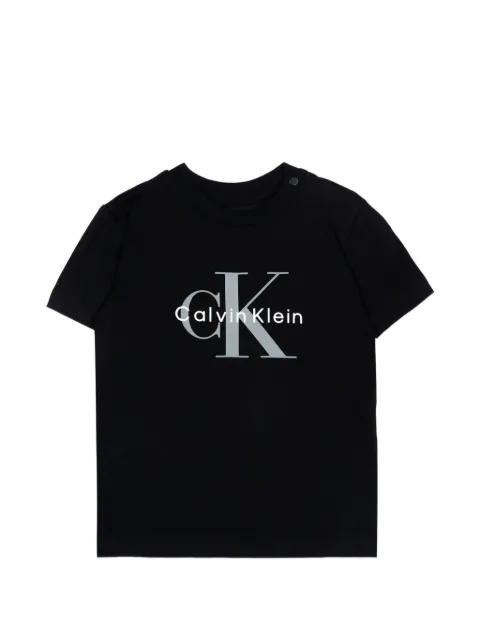 Calvin Klein Kids logo-print short-sleeve T-shirt