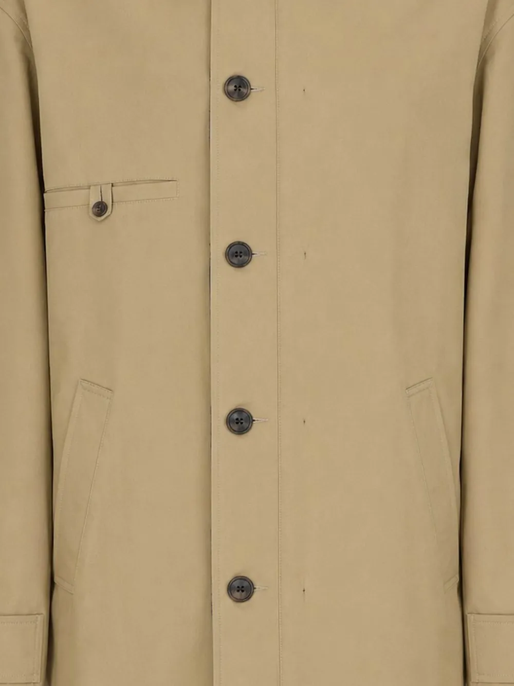 Maison Margiela Omkeerbare caban Beige