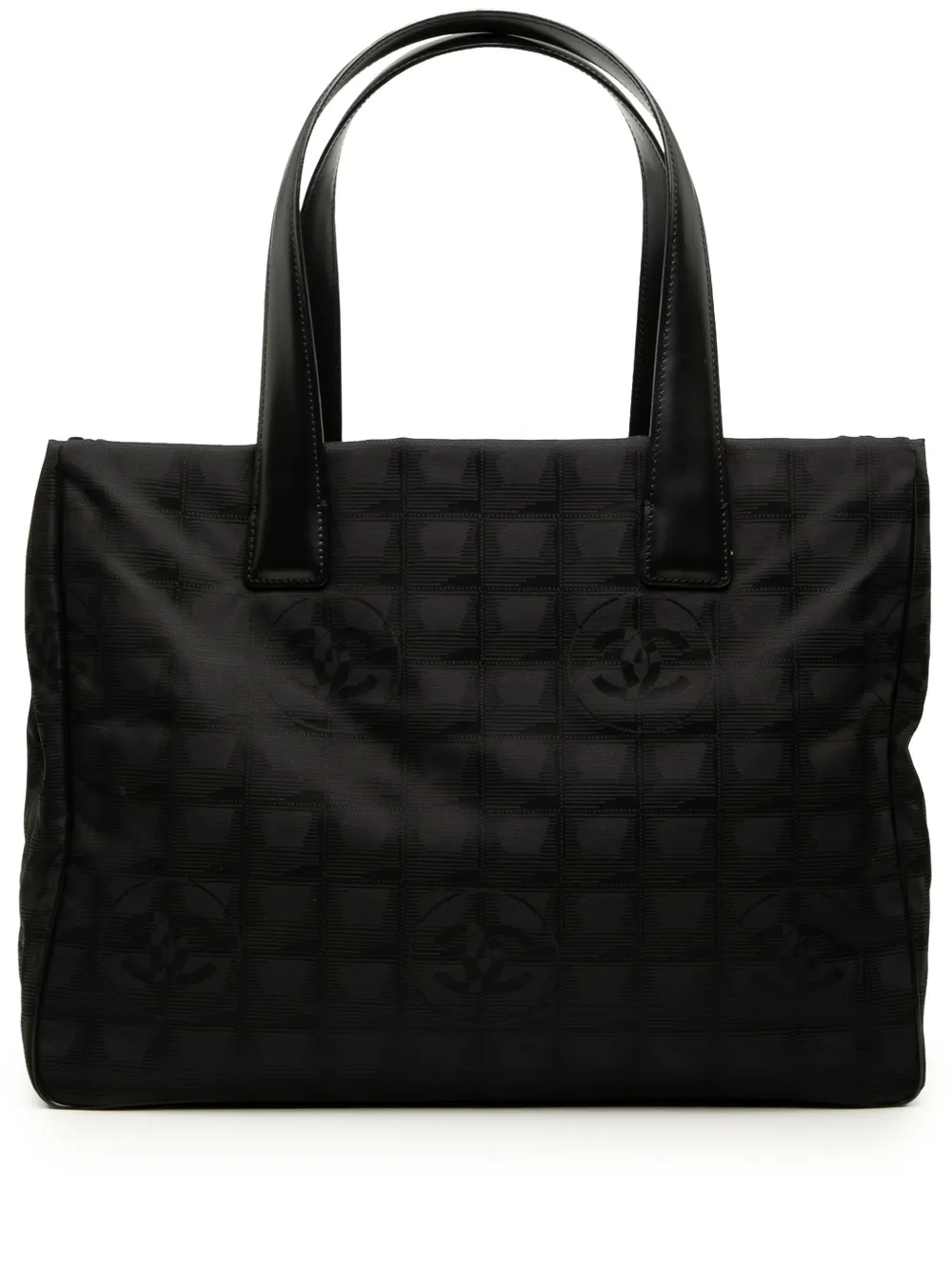 CHANEL Pre-Owned Borsa tote New Travel Line in nylon 2006-2008 - Nero