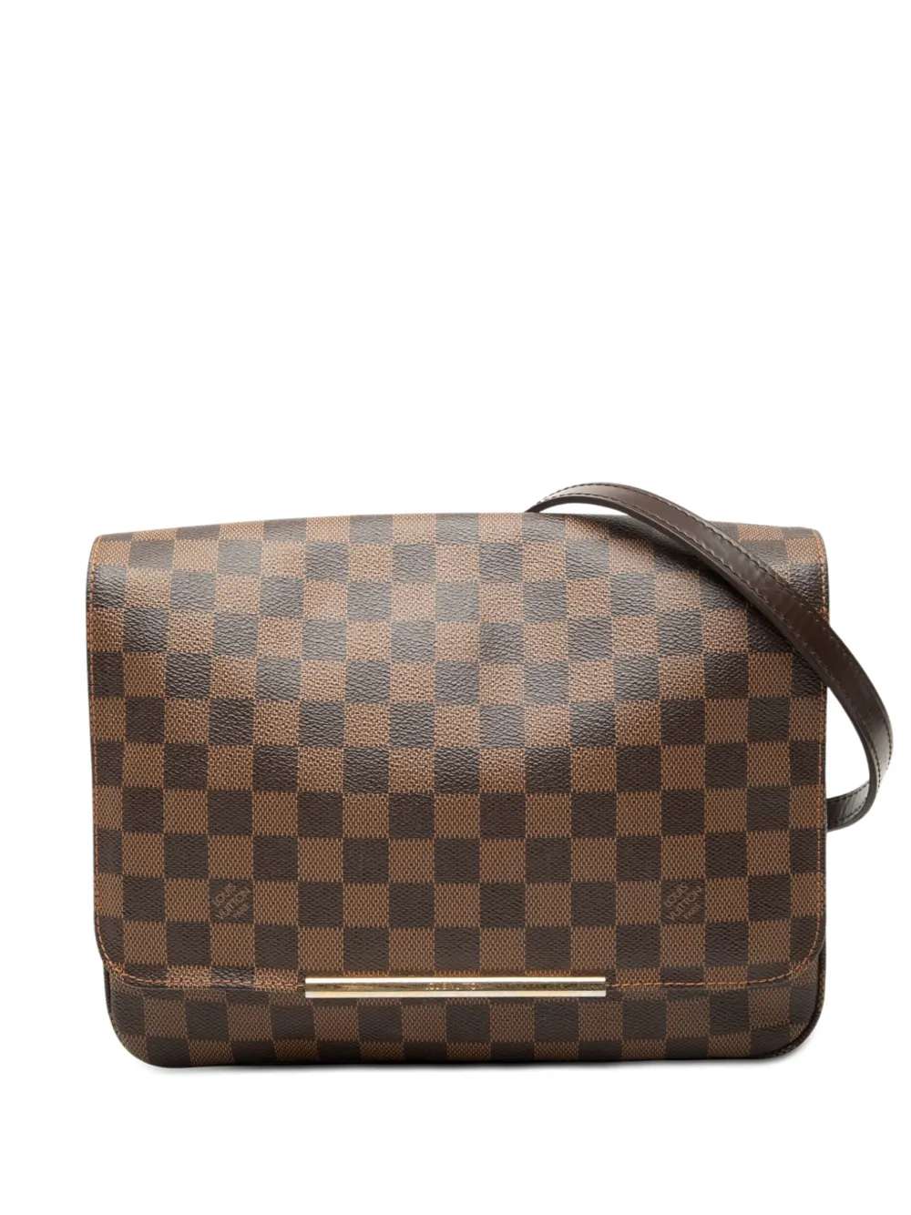 Louis Vuitton Pre-Owned 2013 Damier Ebene Hoxton GM crossbody bag - Brown