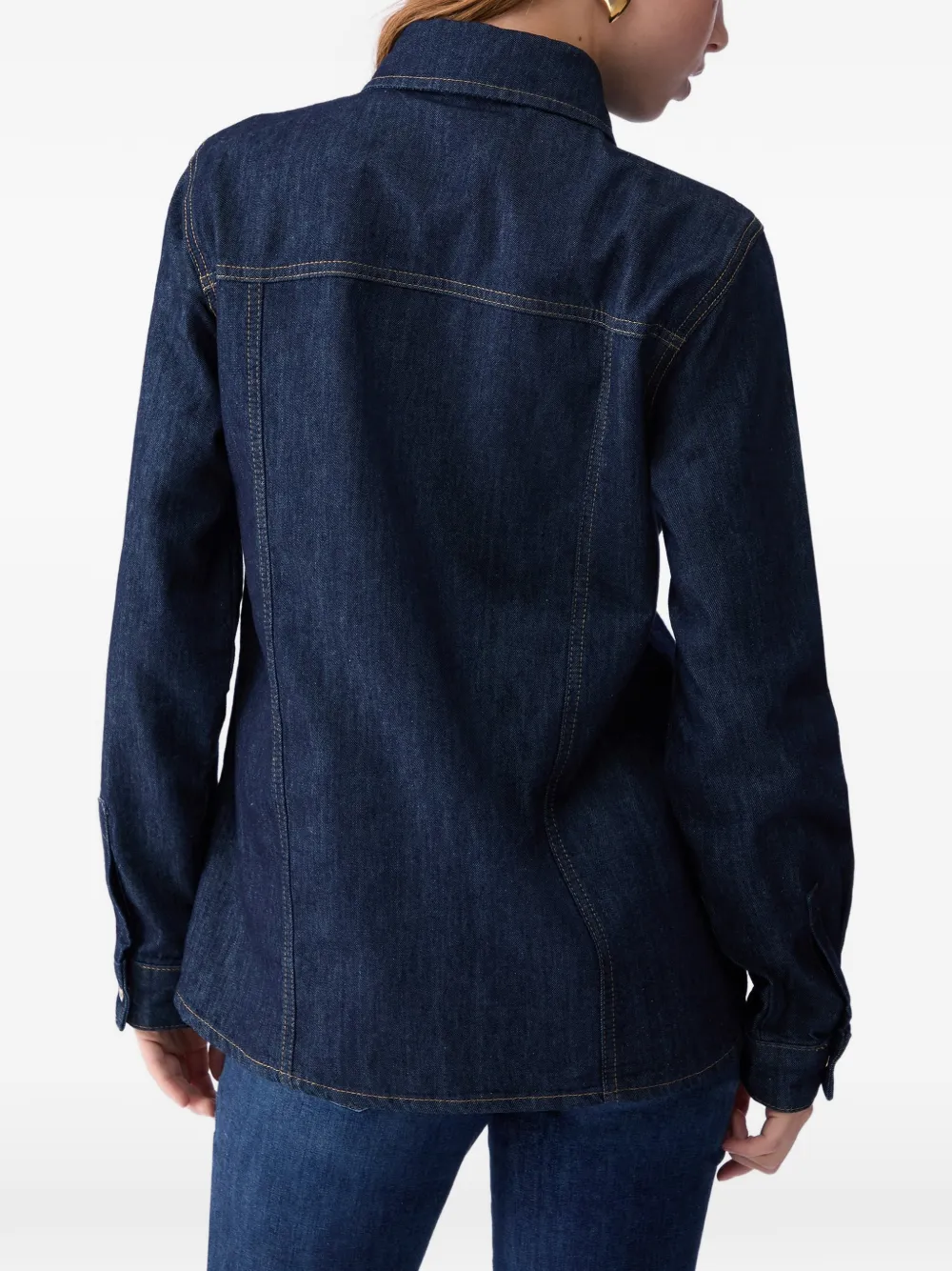 LIU JO Getailleerd shirt Blauw