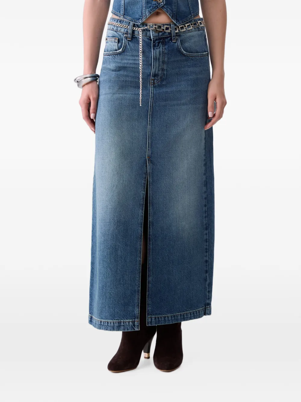 LIU JO Denim rok Blauw