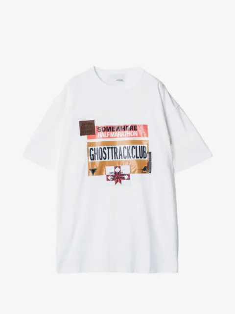 Yoshiokubo camiseta con estampado gráfico