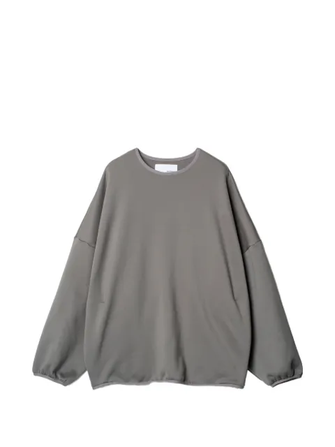 Yoshiokubo fleece-lined relaxed-fit sweatshirt