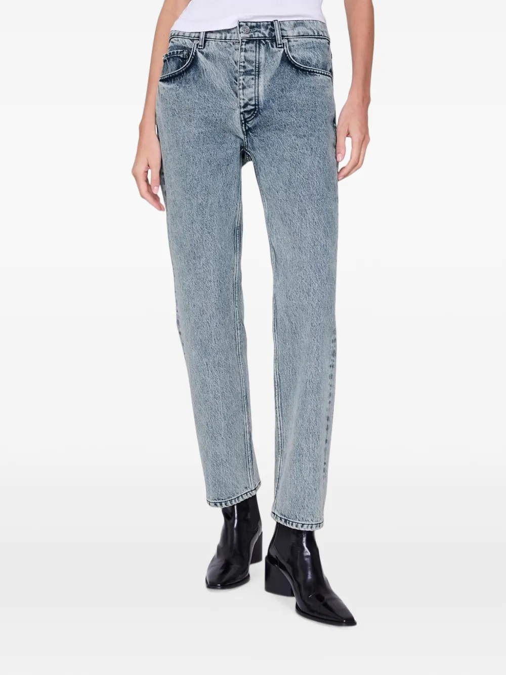 ANINE BING Kate 29" jeans Blauw