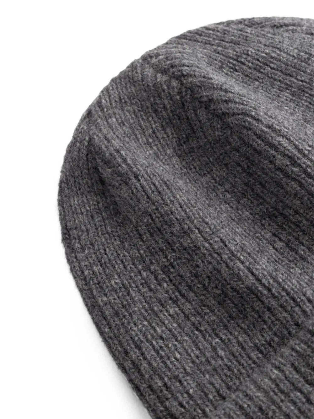 Norse Projects Ribgebreide muts Grijs
