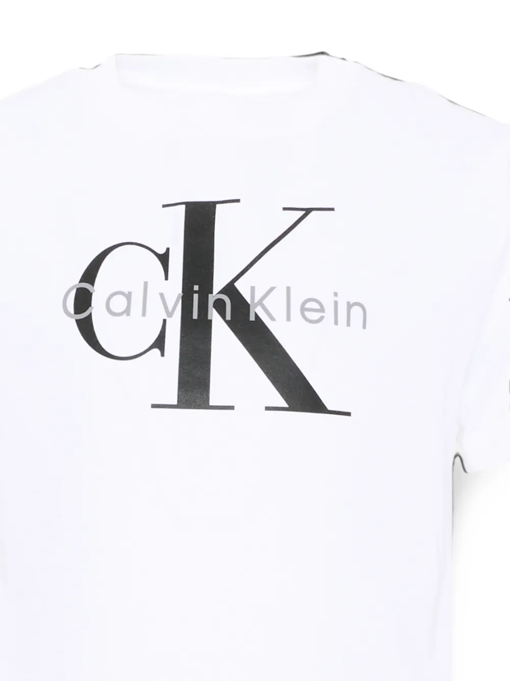Calvin Klein Kids T-shirt met logoprint Wit