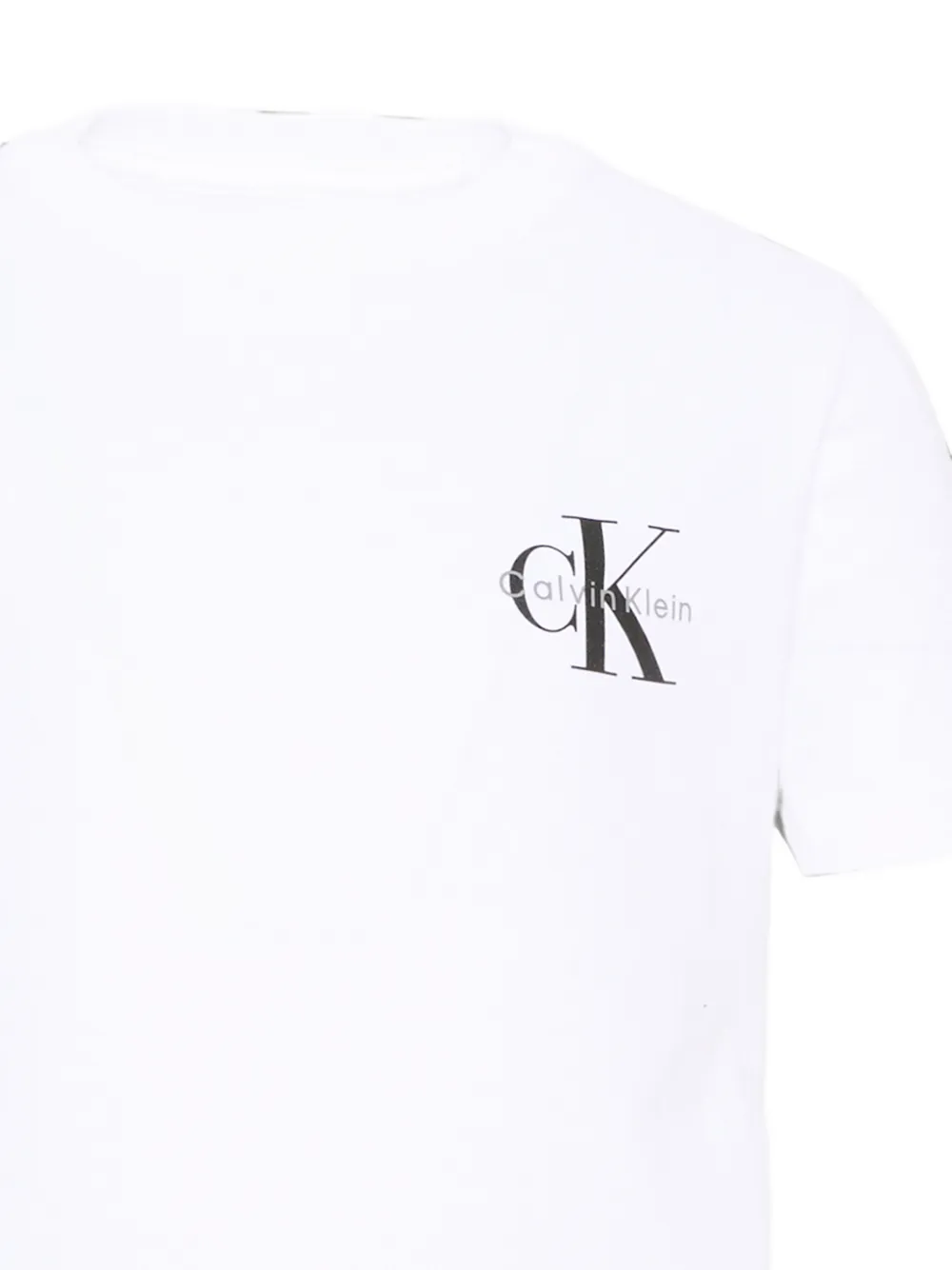 Calvin Klein Kids logo-print T-shirt Wit