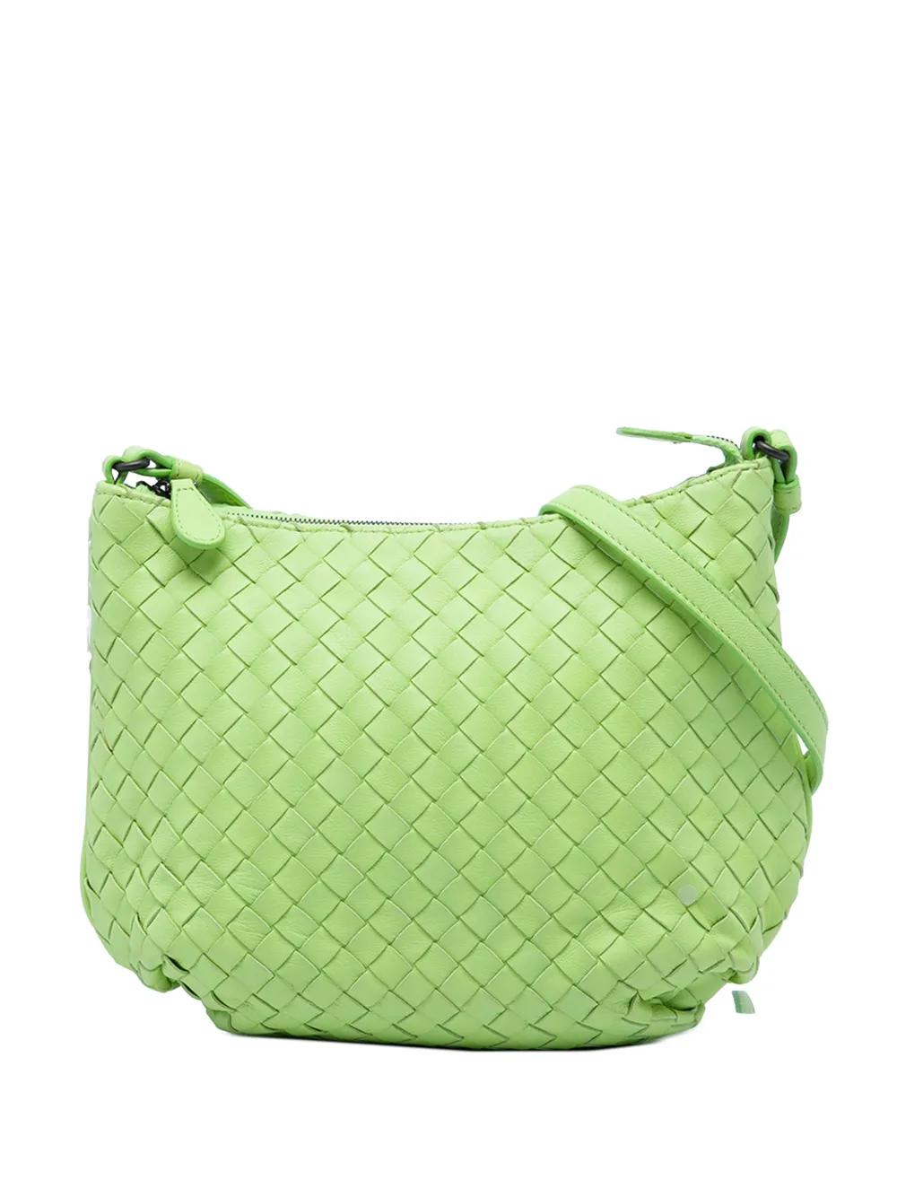 Bottega Veneta Pre-Owned 2012-2026 Small Nappa Intrecciato crossbody bag - Grün