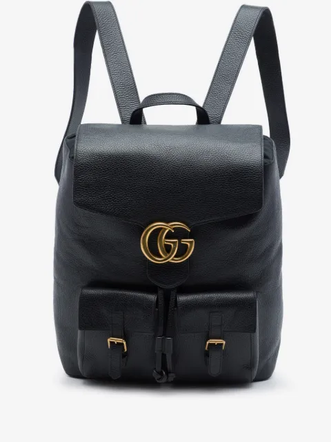 Gucci Pre-Owned 2016-2026 GG Marmont Calfskin backpack
