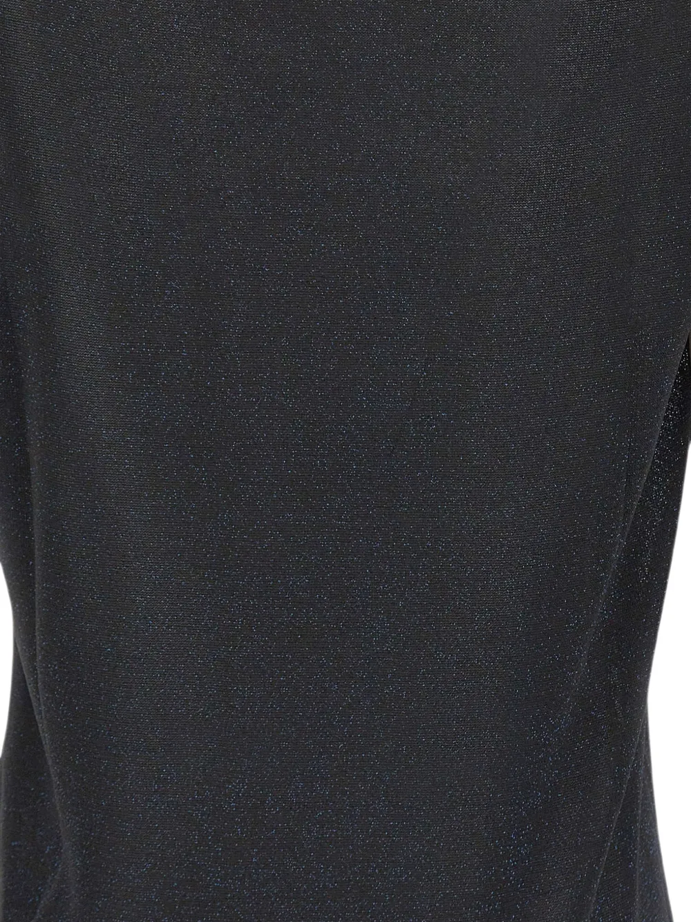 Gran Sasso Lurex gebreide mouwloze top Zwart