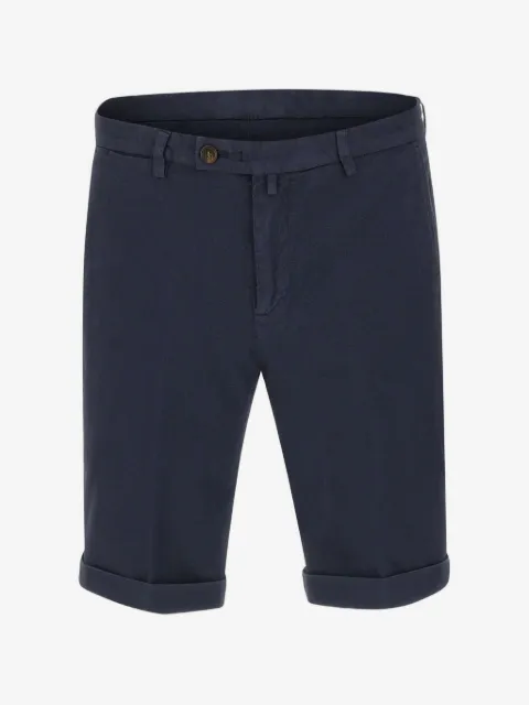 Briglia 1949 chino-shorts med knaplukning