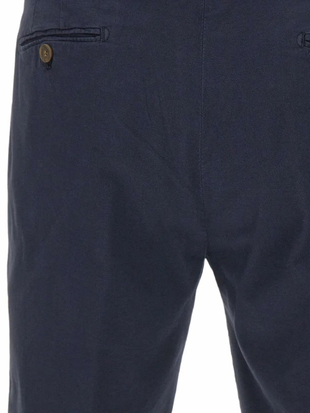 Briglia 1949 Chino shorts met knoopsluiting Blauw