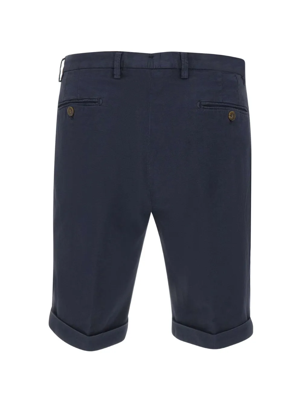 Briglia 1949 Chino shorts met knoopsluiting Blauw
