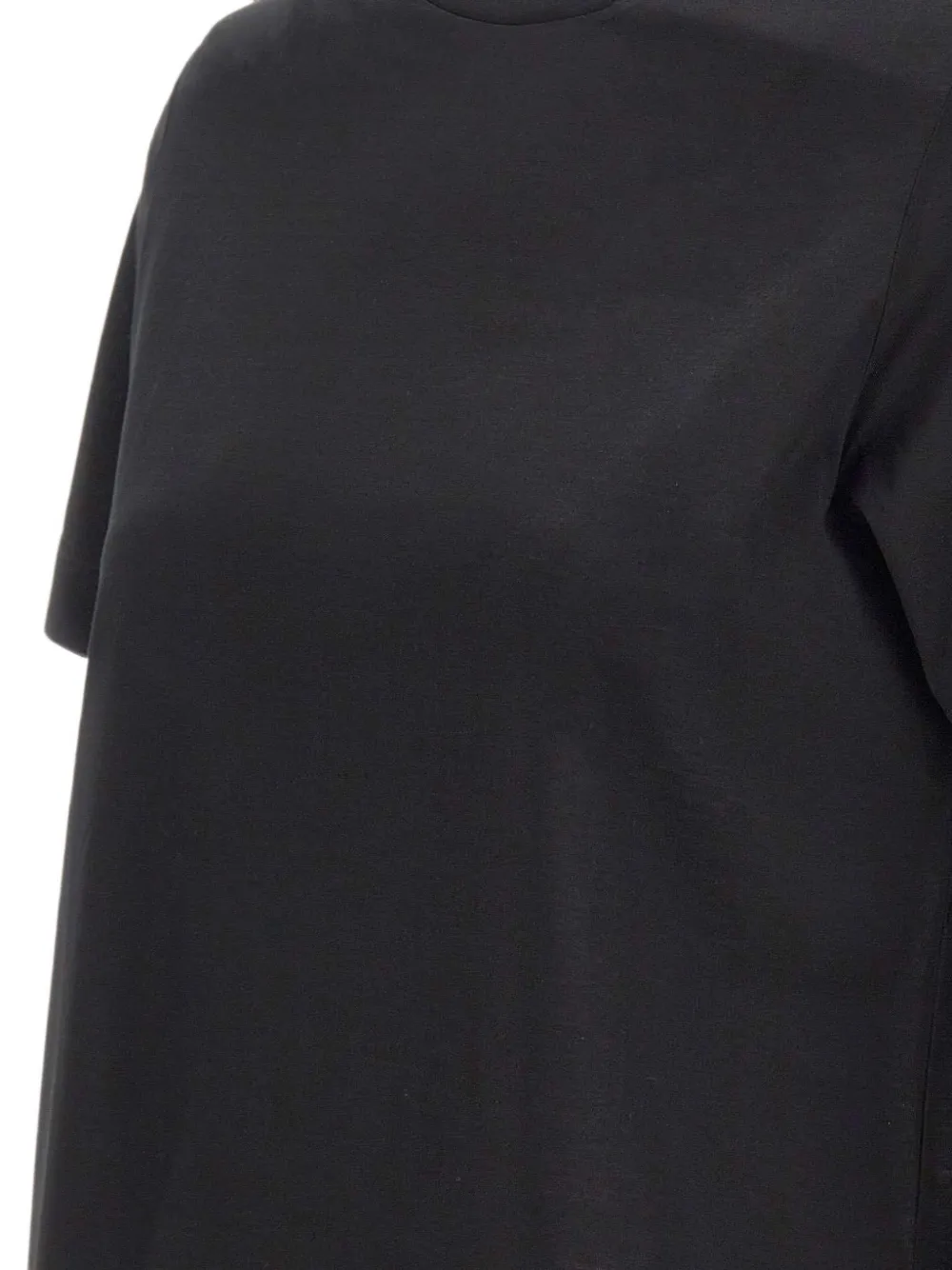 Gran Sasso T-shirt met ronde hals Zwart