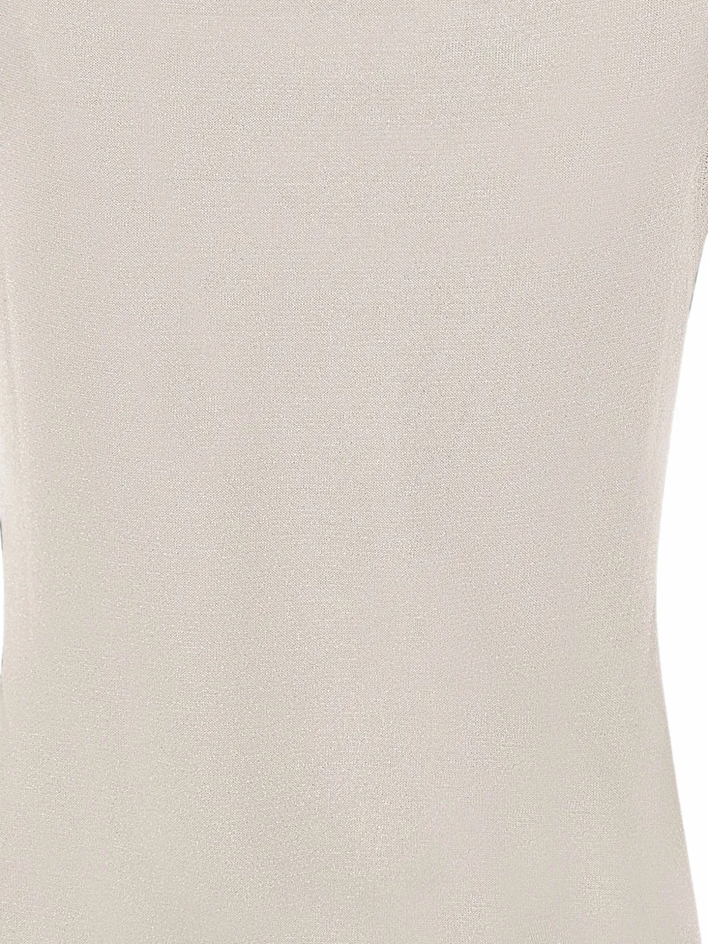 Gran Sasso Ribgebreide lurex top Beige