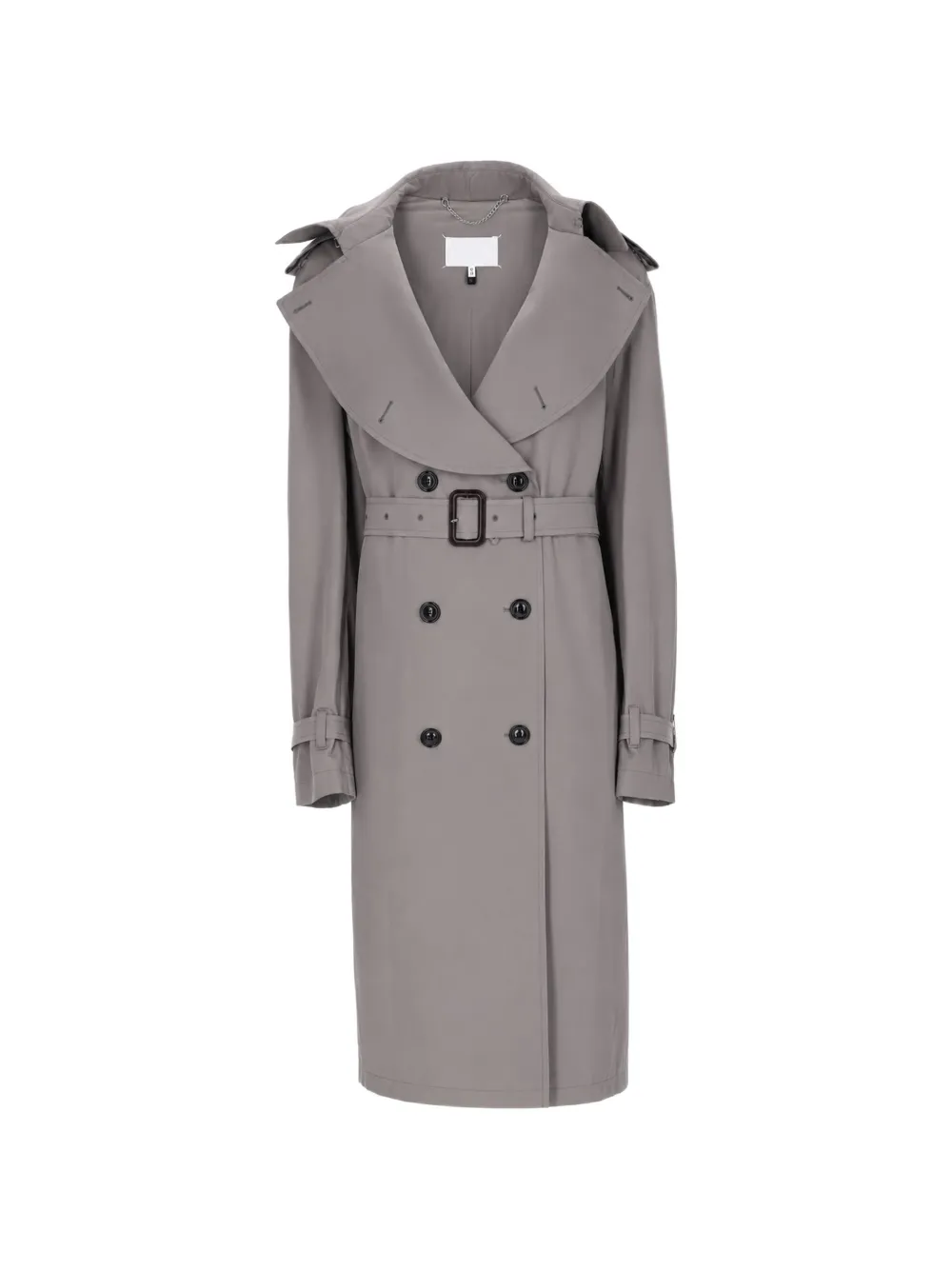 Maison Margiela double-breasted belted trench coat - Grau