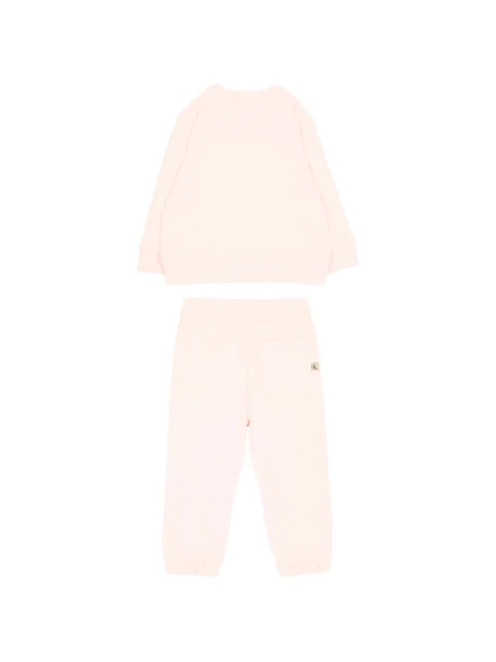 Calvin Klein Kids Trainingspak met logoprint Roze